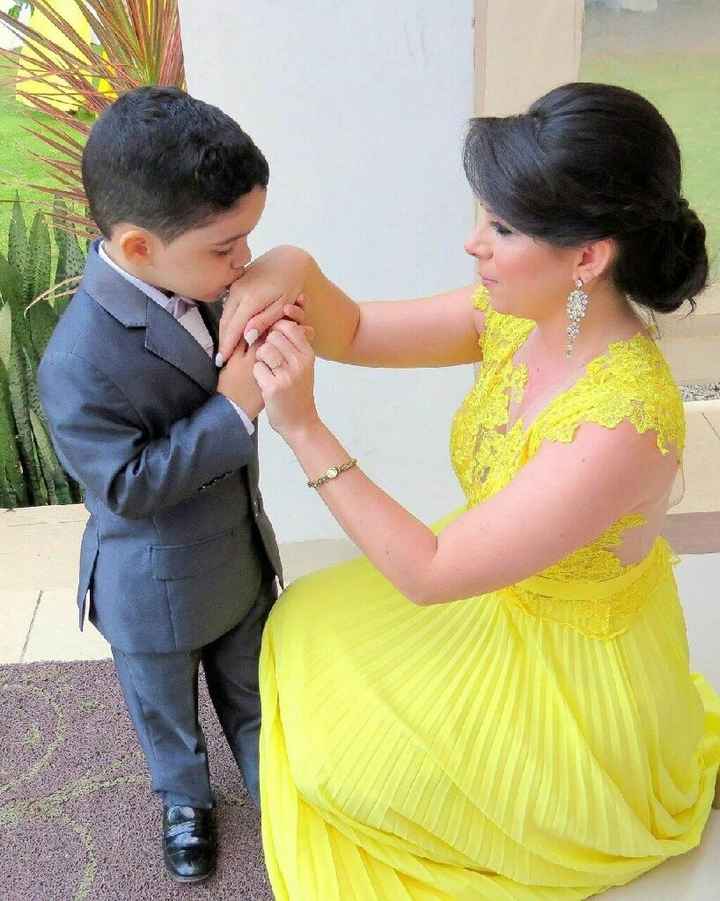 Casei: madrinhas de amarelo - 5