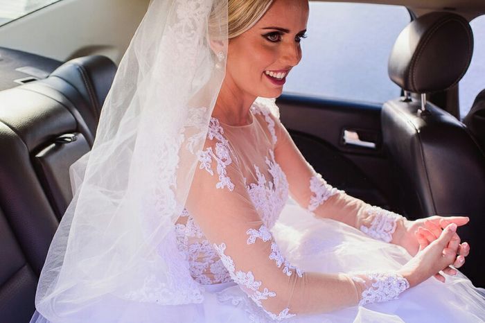 Usei o véu por cima - 2