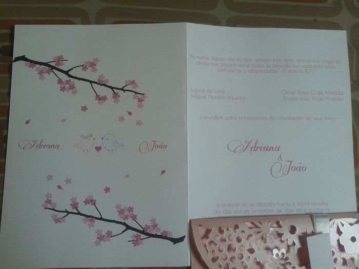 Meu convite de casamento - 2