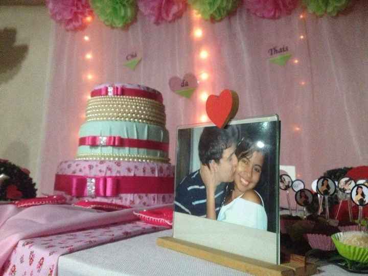 Foto e docinhos