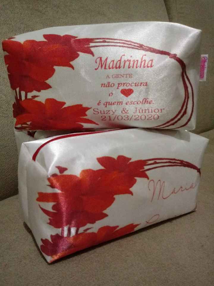 Lembranças para madrinhas