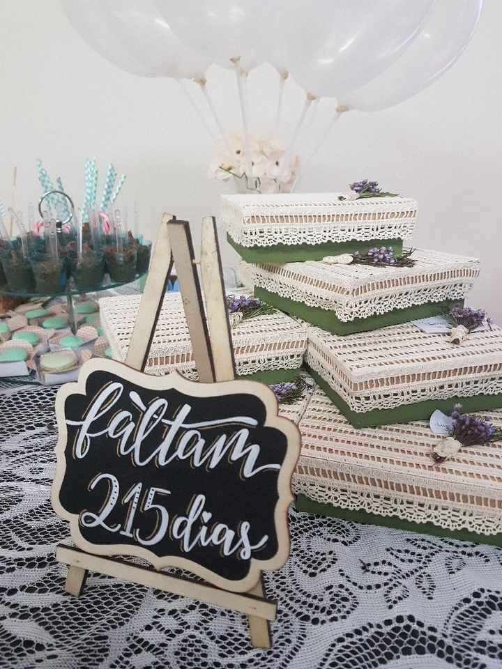 Nossas lembrancinhas dos padrinhos e damas - 1