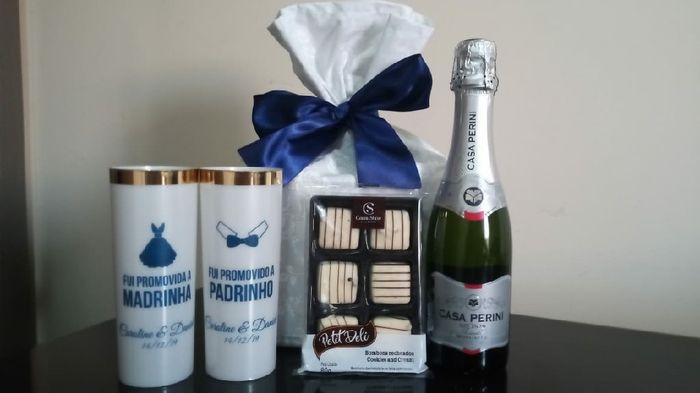 Convites para padrinhos. 3