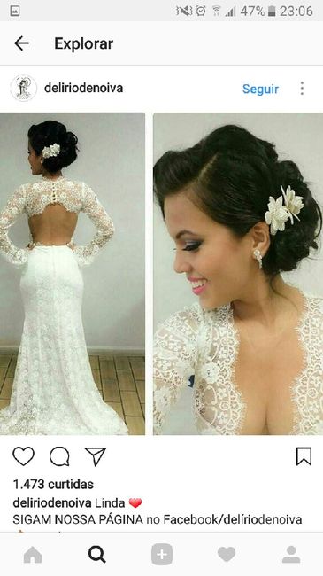 Vestido de noiva para o grande dia - 1