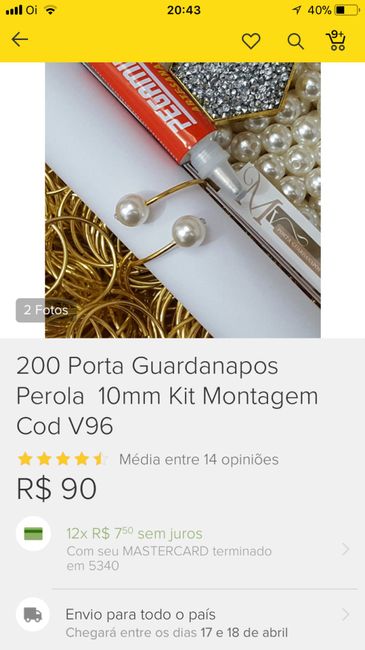 Porta guardanapos - 1