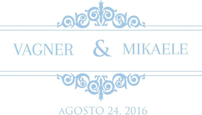 Monograma de casamento