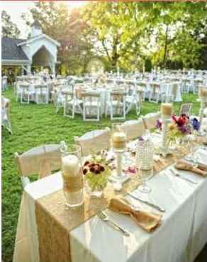 Casamento ao ar livre - 1