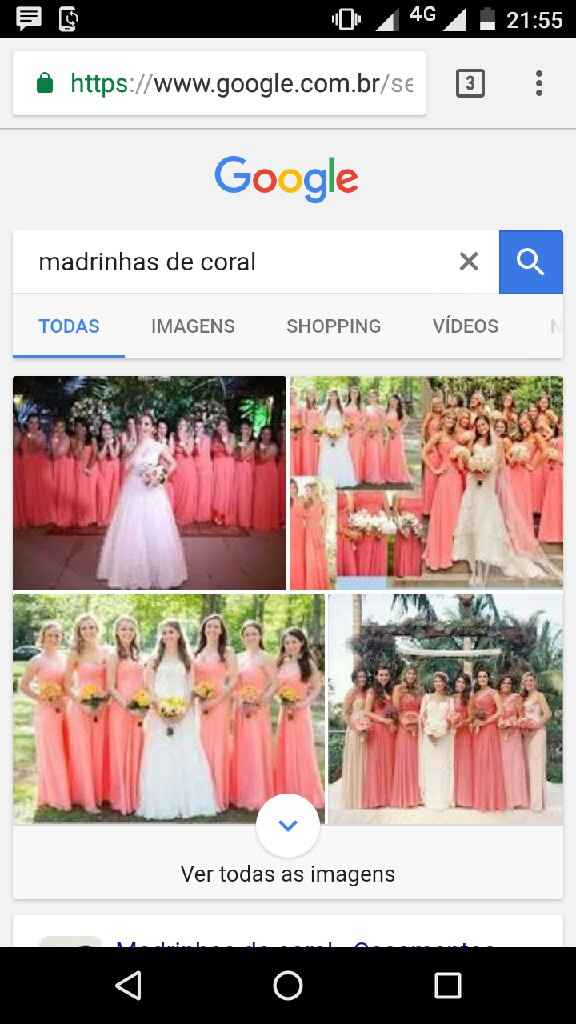  Cor do vestido das madrinhas - 1