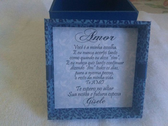 Convites país e mães,caixinha noivo e decoração para o grande dia - 4