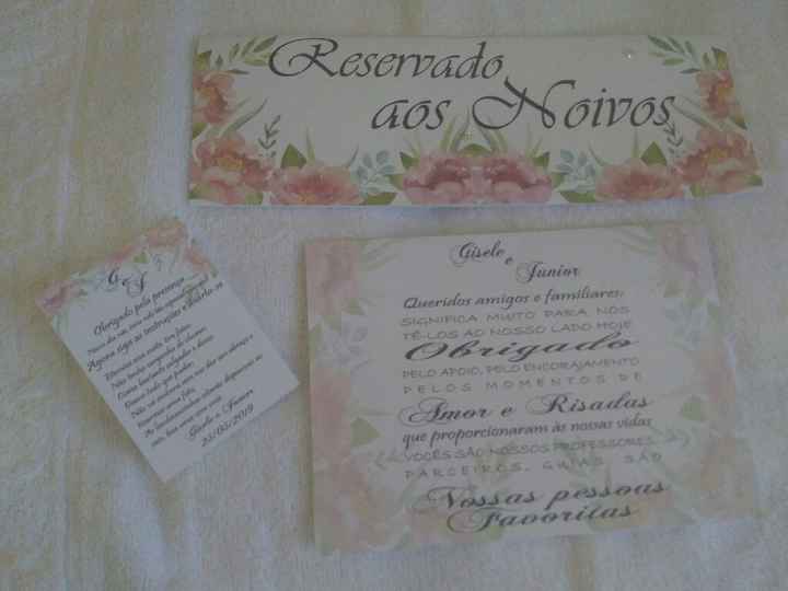 Convites país e mães,caixinha noivo e decoração para o grande dia - 3