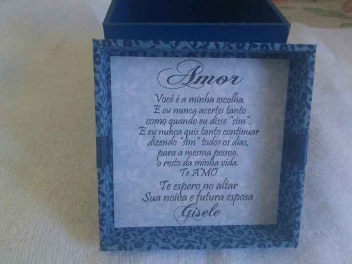 Convites país e mães,caixinha noivo e decoração para o grande dia - 4