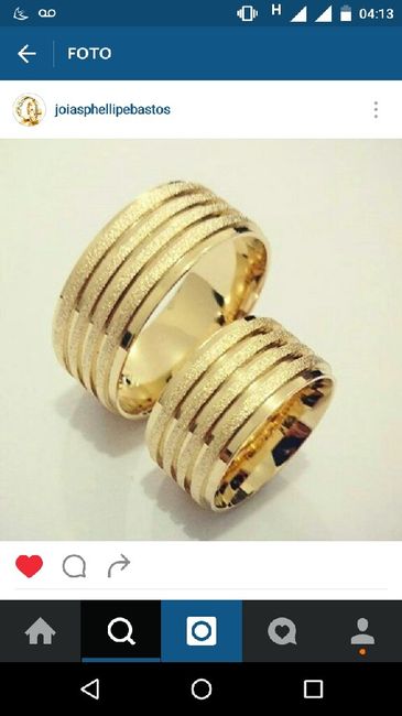 Minha aliança de casamento - 1