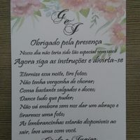 Cartão de agradecimento - 1