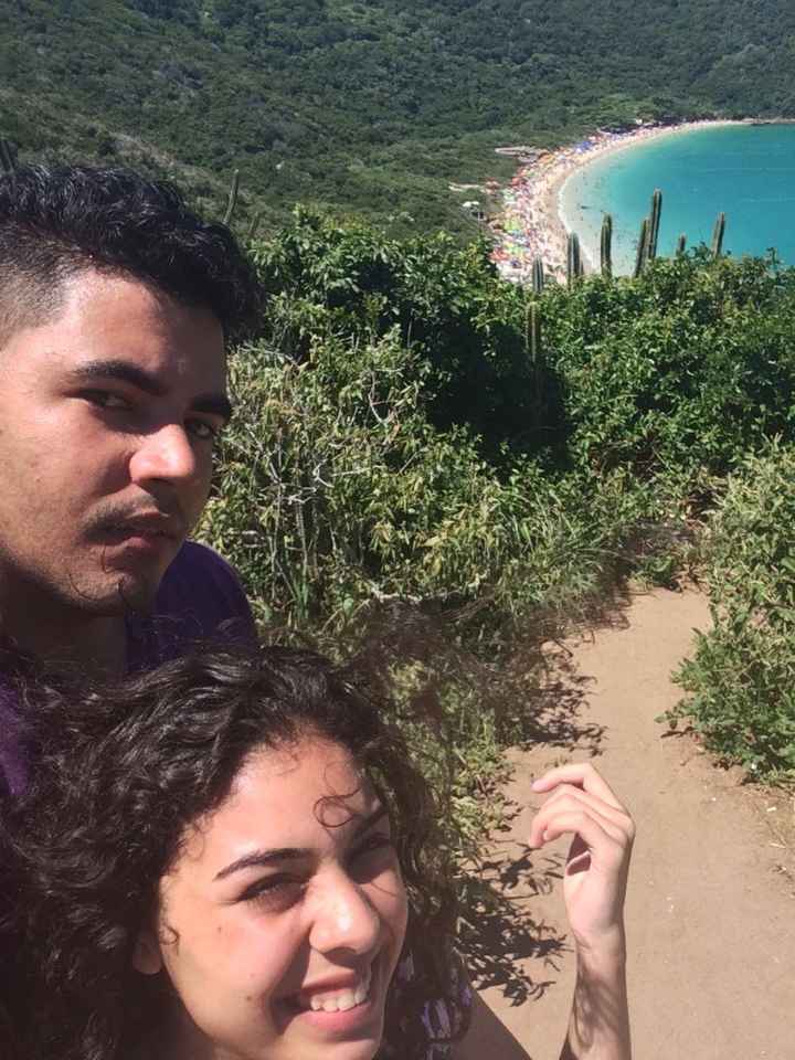 Nossa lua de mel em Arraial do Cabo