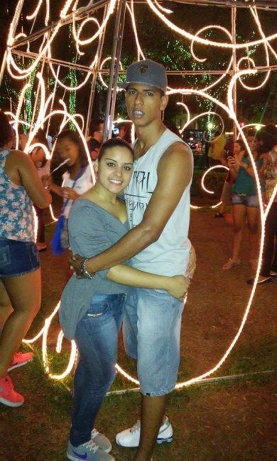 eu e meu amor na praça da liberdade