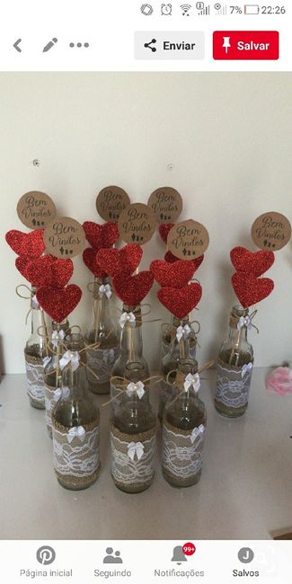 Minhas garrafinhas de noivado - 3