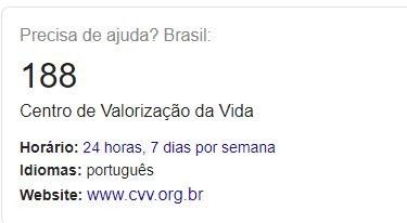 e caso seja necessário...