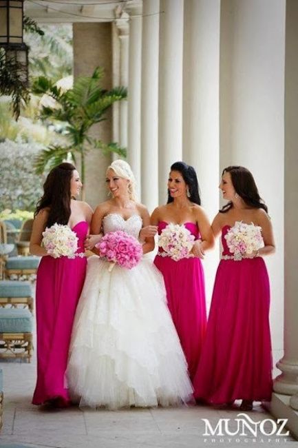 As madrinhas e o bouquet  - 6