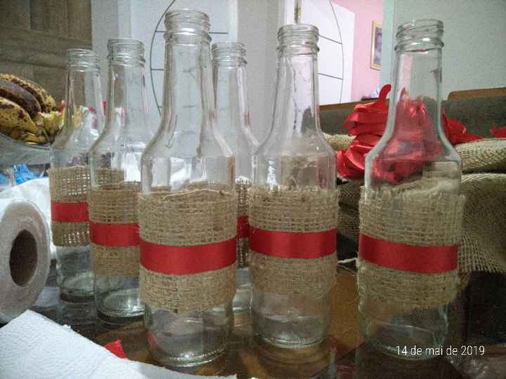 Minhas garrafinhas de noivado - 2