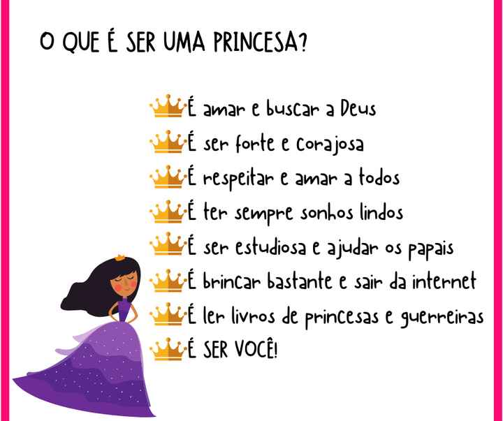significado de ser nossa princesa