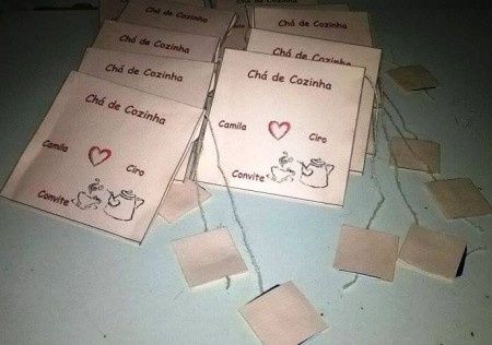Convite Chá de Cozinha