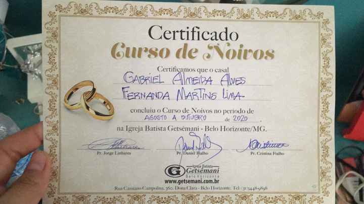 Curso de noivos ontem :)) - 2