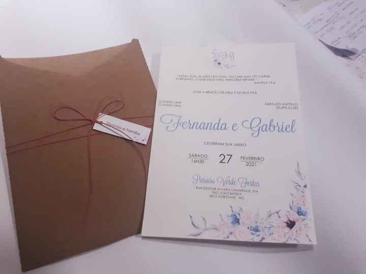 Os convites chegaram! #vemver - 2