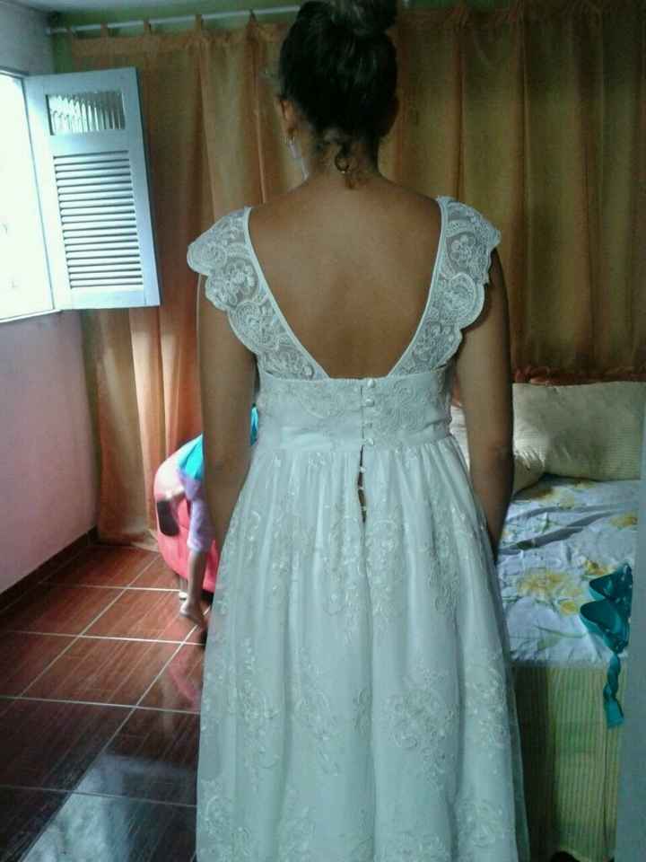 Vêm ver:  meu vestido de noiva!! - 2
