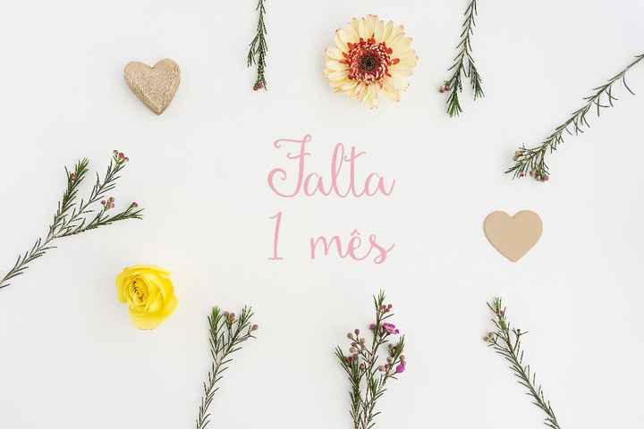1 mês ♥