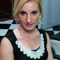Meu teste de penteado e make - 8