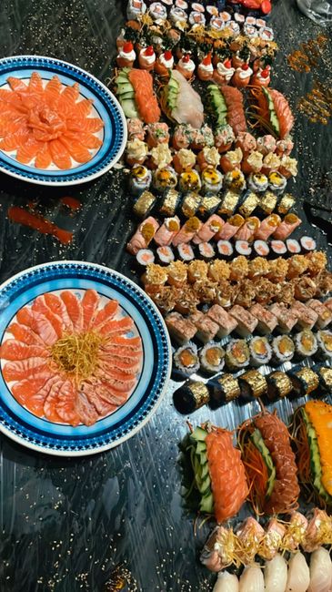 Ilha de sushi para seu evento 2