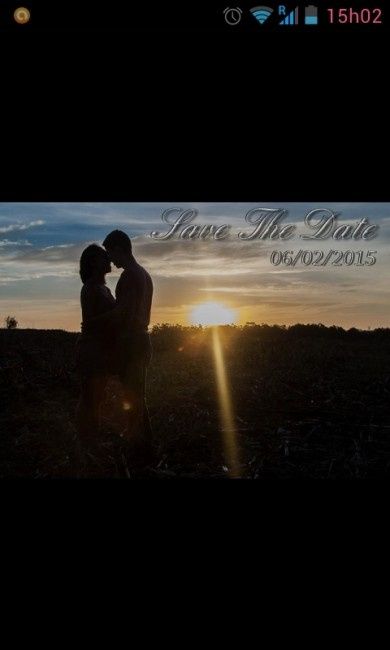 Meu save the date - 1