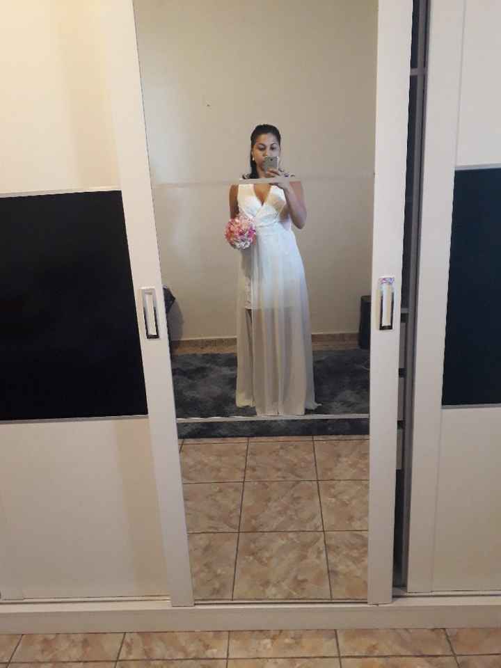 Vestido noiva simples - 1