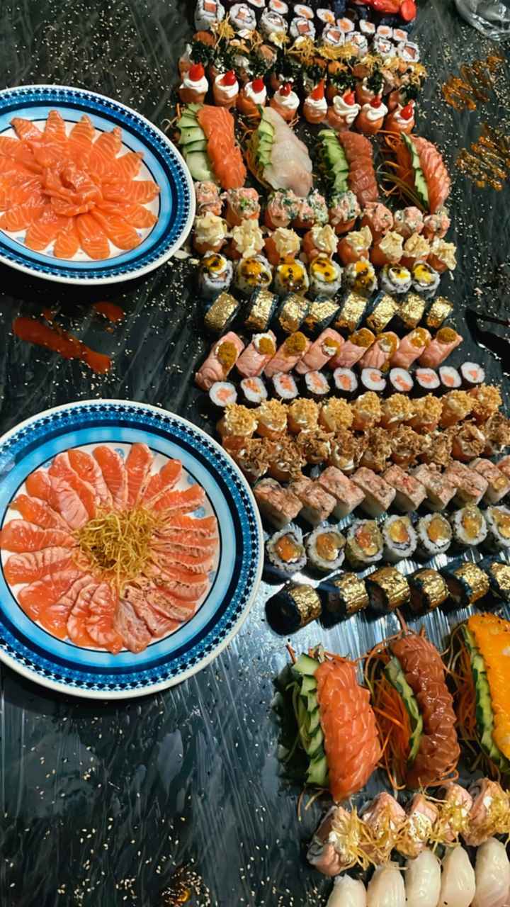 Ilha de sushi para seu evento - 1