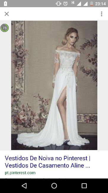 Meu vestido de noiva - 1