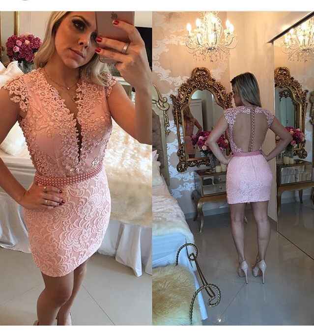 Vestido de noivado tem que ser branco? - 1