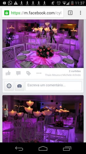 Decoração com velas - 2