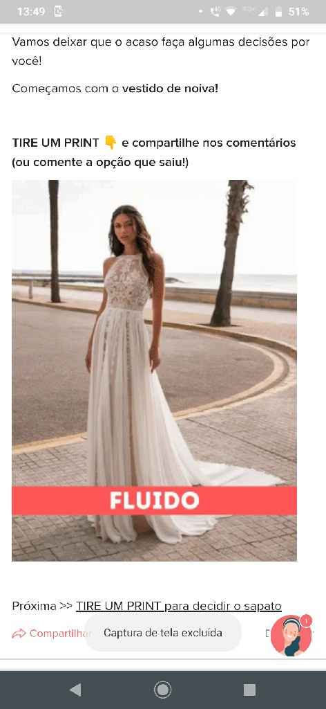 TIRE UM PRINT para decidir o vestido - 1