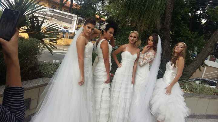 Noiva antes de casar? fui modelo por um dia!! - 7