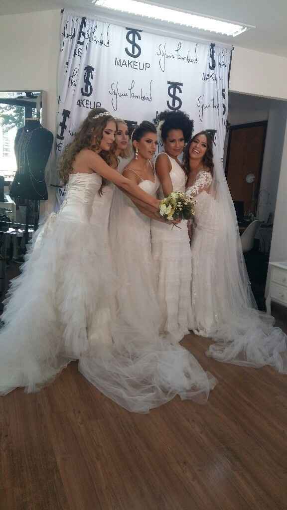 Noiva antes de casar? fui modelo por um dia!! - 8