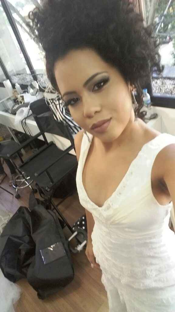 Noiva antes de casar? fui modelo por um dia!! - 10