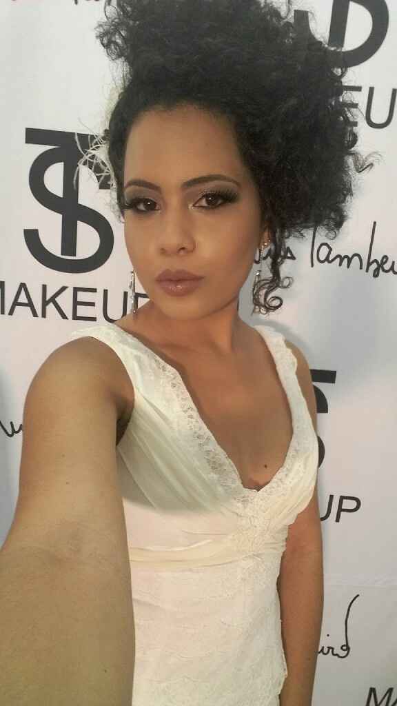 Noiva antes de casar? fui modelo por um dia!! - 12
