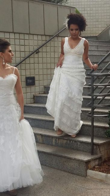 Noiva antes de casar? fui modelo por um dia!! - 6