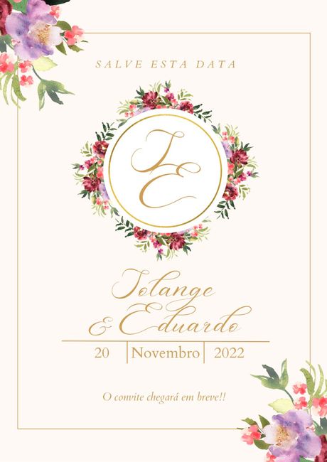 Save The date - o que acharam? 3