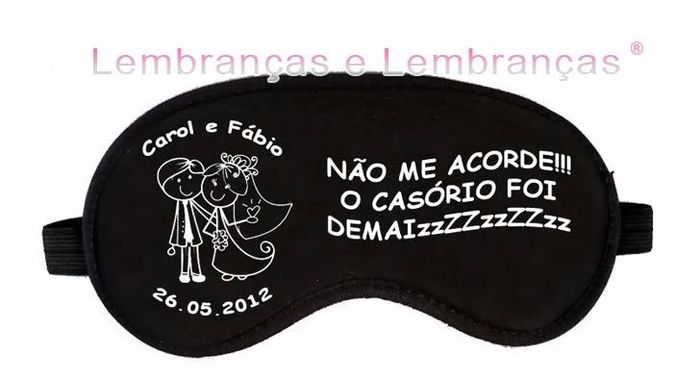 Mascara de dormir