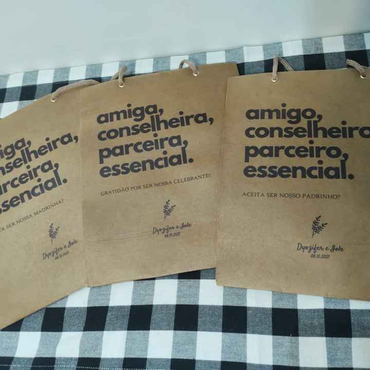 Convite para os padrinhos - 2