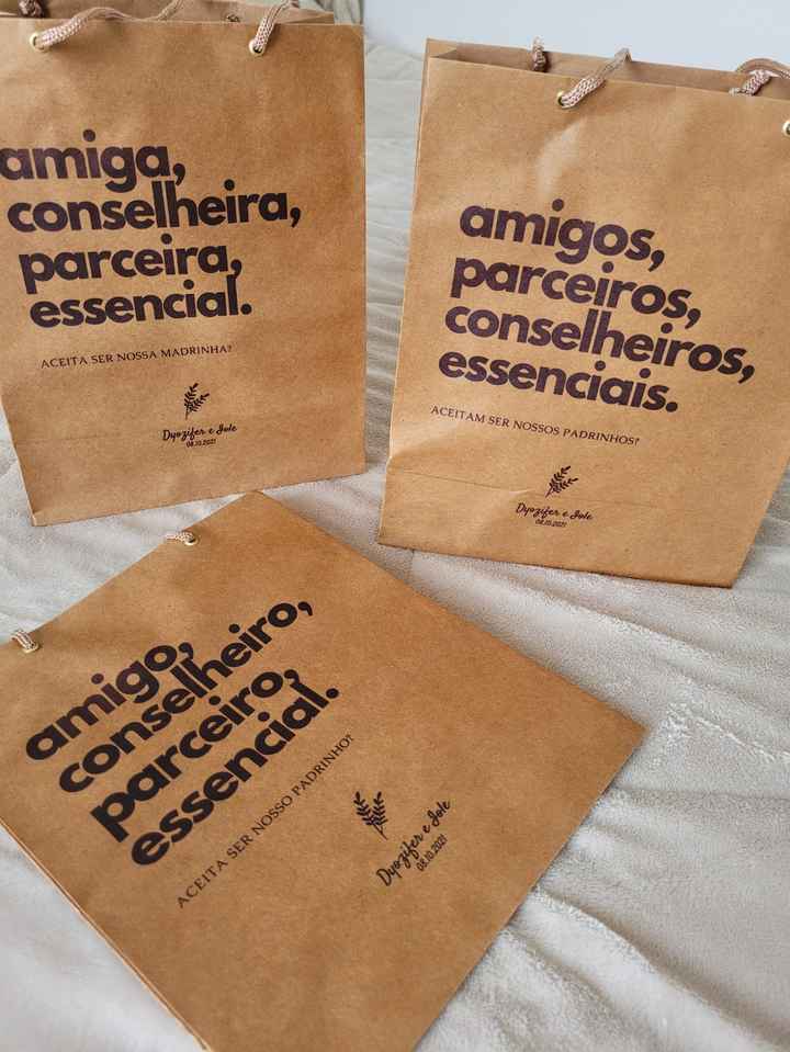 Convite dos padrinhos - 2