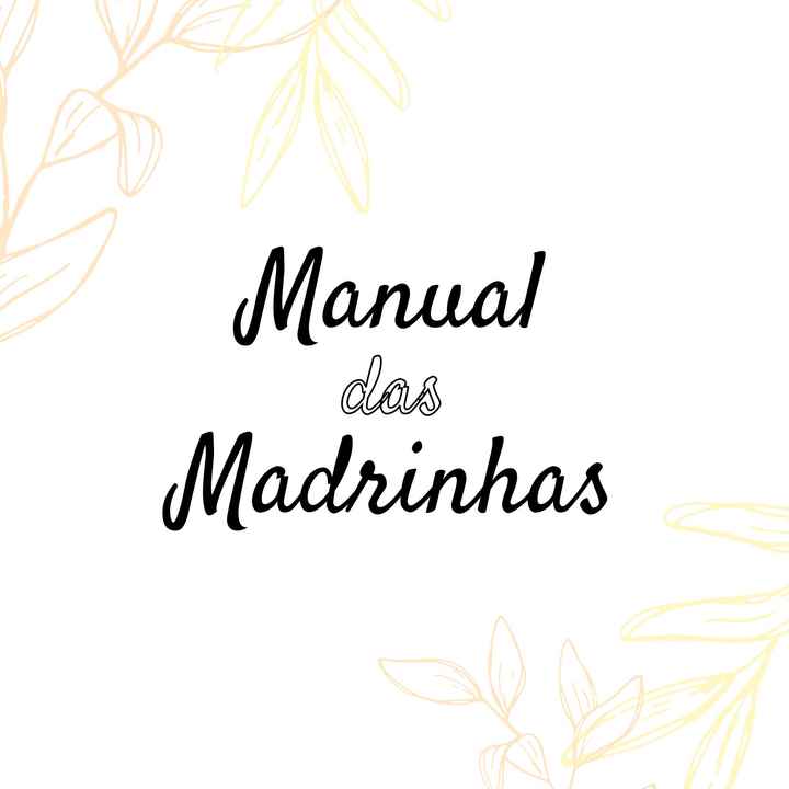 Manual das Madrinhas - 1