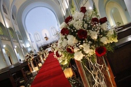 decoração de igreja
