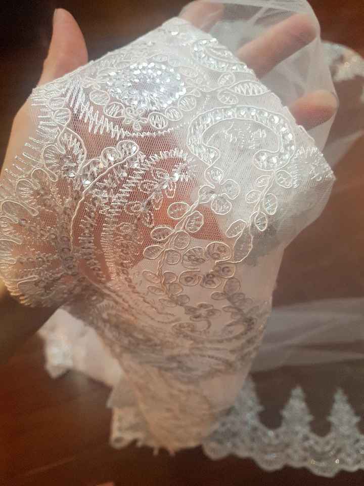 Meu véu do Aliexpress chegou! #vemver - 1